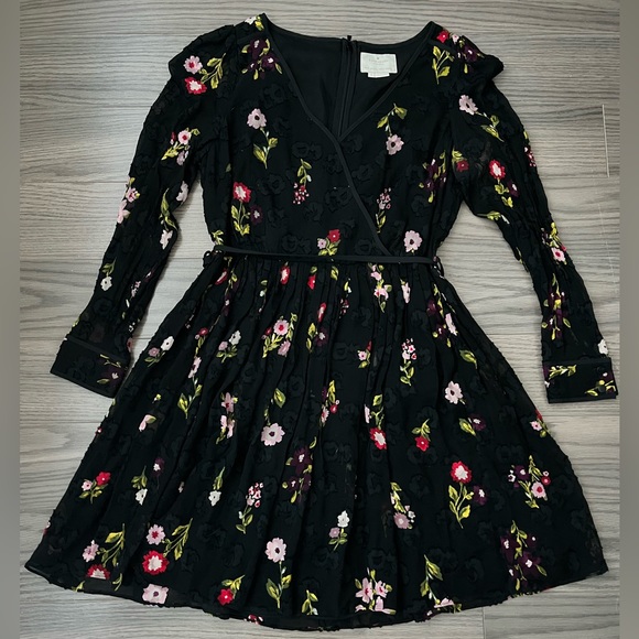 Kate Spade Bloom Silk Mini Dress - Picture 2 of 5
